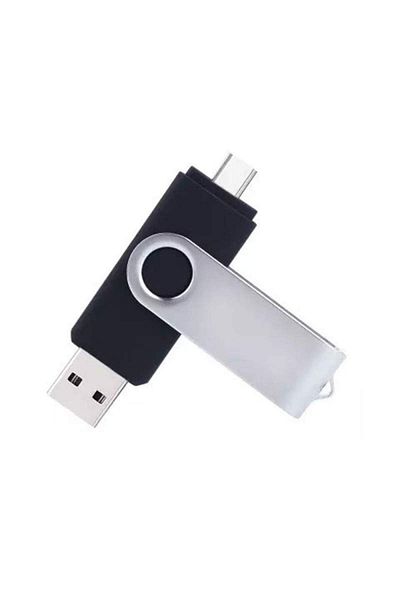 SIKS Memory Stick, 256 Gb, 2 In 1, With Usb 3.0 And Type-c, 360⁰ Rotating, Waterproof