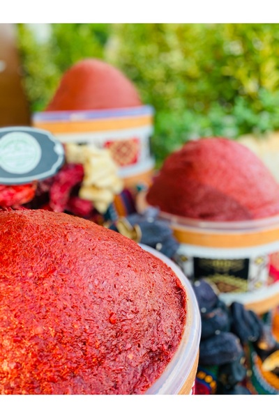Natural Gaziantep Gün Kurusu Acı Biber Salçası 1 Kğ