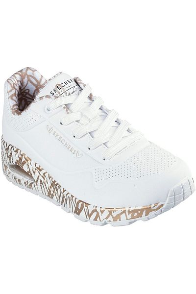 SKECHERS Teniși Skechers Uno - Loving Love, Alb, Femei
