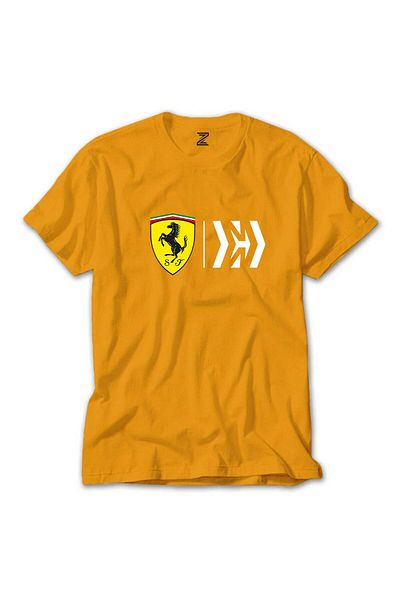Z zepplin Κίτρινο μπλουζάκι Scuderia Ferrari Mission