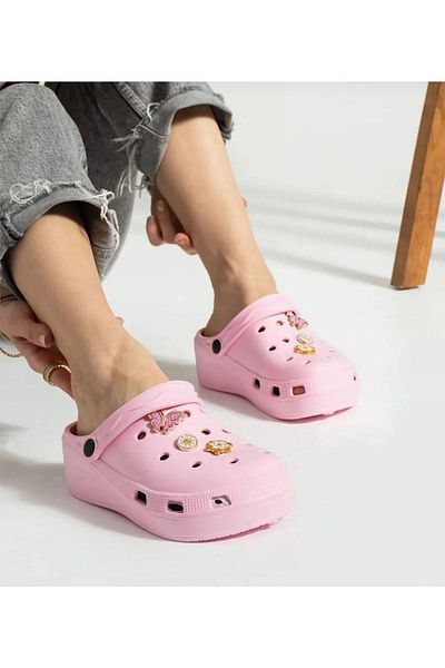 TARTAR AYAKKABI VE ÇANTA Stylish Anti-Slip Slippers with Stones