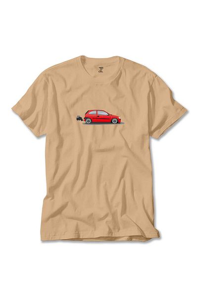 Z zepplin Μπλουζάκι Opel Corsa Red Cream