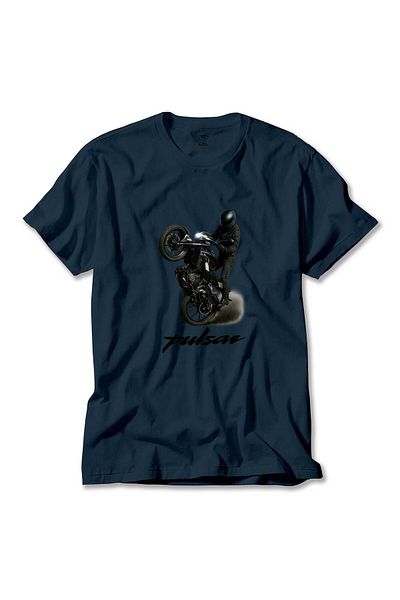 Z zepplin Μπλουζάκι Pulsar NS200 Bike Navy Blue