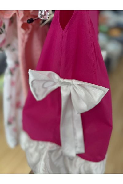 WİKİBOOM Girl's Ribbon Detailed Dress