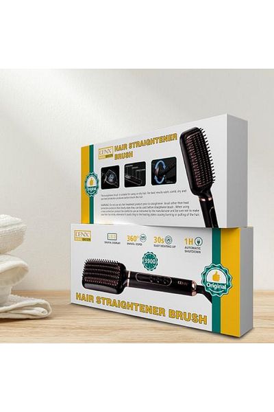 Denx مصفف شعر بشريط بتصميم سهل ومرن من قطعة واحدة من دينكس DX1379