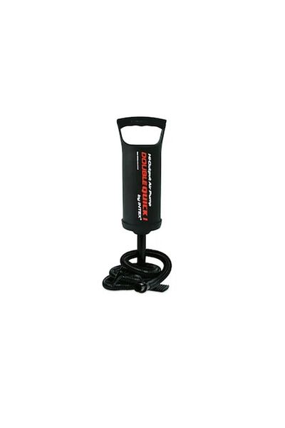 HOZRO Pompă manuală HOZRO, 36 cm – Ideală pentru saltele, piscine și produse acvatice, Neagră