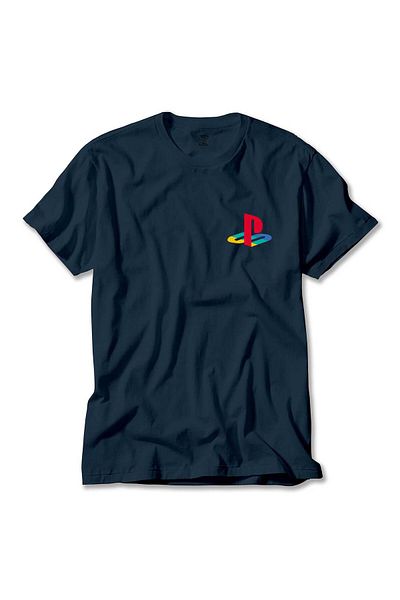 Z zepplin Μπλουζάκι με λογότυπο Playstation Χρώμα Navy Blue