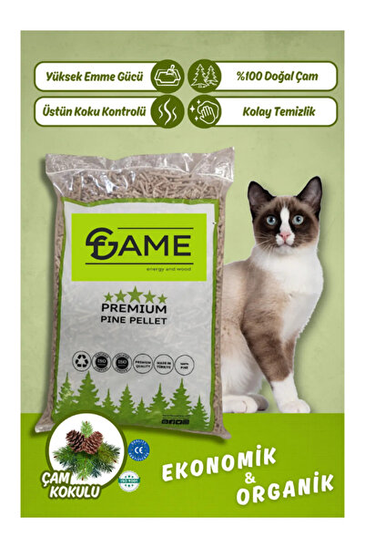 FAME ENERGY Çam Peleti Kedi Kumu 50 lt