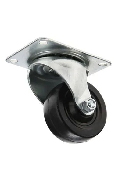 ACE Swivel Soft Rubber Industrial Use Caster Plate (7.62 cm)