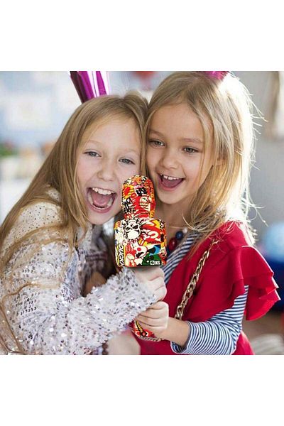 SIKS Wireless Karaoke Microphone SIKS, LY100, M3, For Children, Grafitti Model, USB