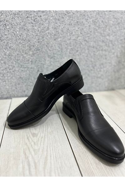 ayakkabiyolla Pantofi de lux pentru bărbați cu talpă ortopedică cu talpă neagră