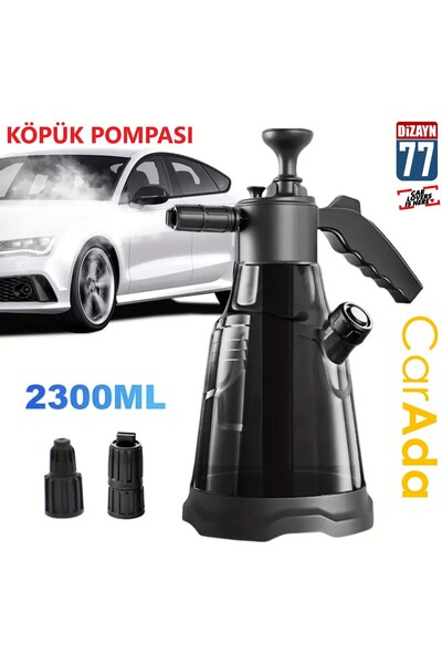 CarAda Oto Araba Yıkama ve Temizleme Köpük Püskürtücü El Pompası Sprey