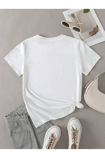 uyguntarz Unisex Dr. Bear Design Μπλουζάκι με στάμπα