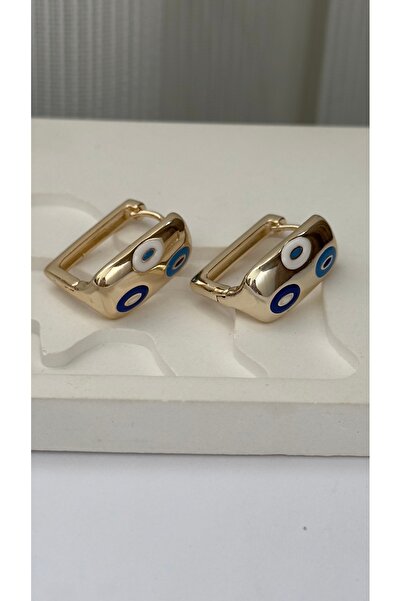 mibrillo Gold Enamel Earrings Summer Earrings