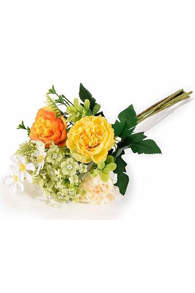 Decorer Set 2 buchete flori artificiale multicolore 36 cm