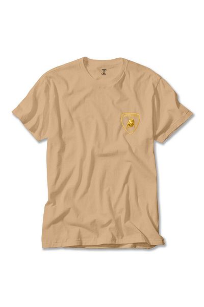 Z zepplin Κρεμ μπλουζάκι Lamborghini Gold Logo