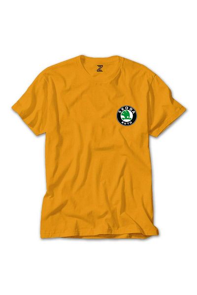 Z zepplin Skoda Auto Yellow T-Shirt