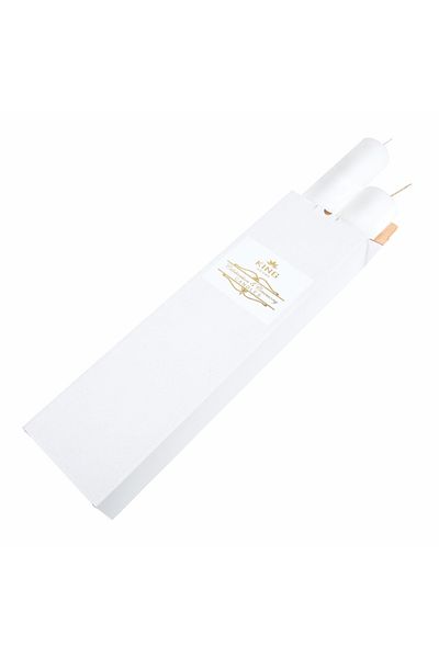 KingAroma Set of 2 Wedding / Baptism Candles Kingaroma, H-30 cm, D-5.4 cm