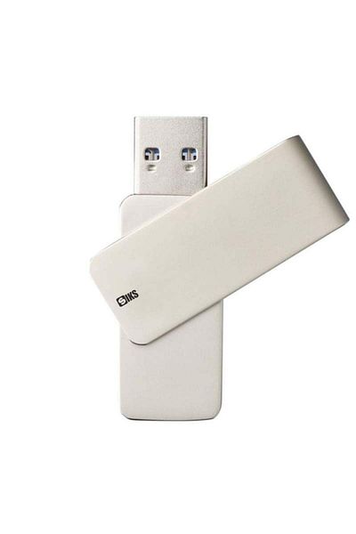 SIKS USB 3.0 Memory Stick, 128 GB Capacity, 90 MB/s, Silver