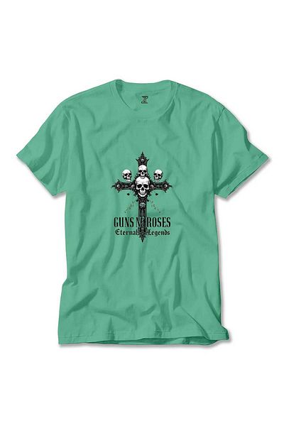 Z zepplin Πράσινο μπλουζάκι Guns N Roses Eternal Legends
