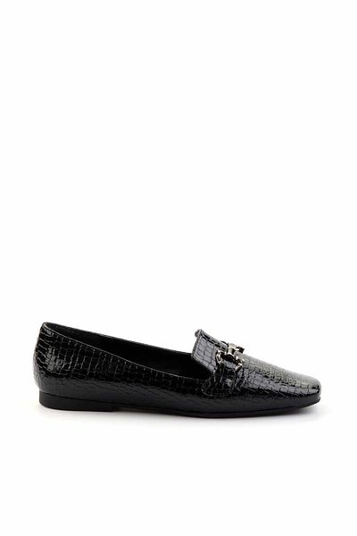 Bambi Shiny Black Women's Ballerina Ballerina K01327058311