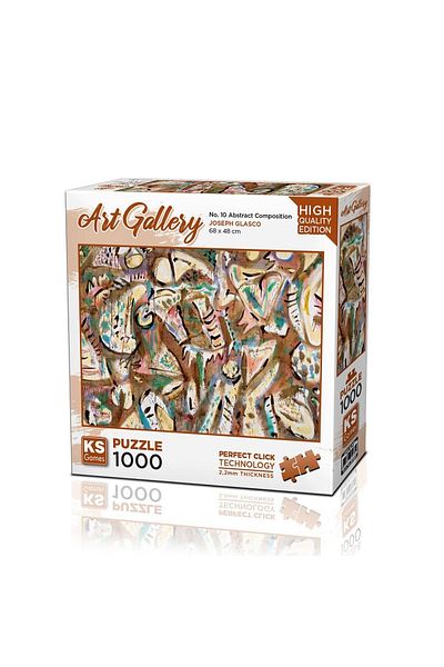 Ks Puzzle 20663 No.10 Abstract Composition 1000 Piece Puzzle