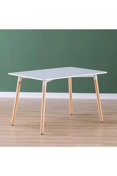 rexa Dining Table Wood Modern Mdf 120 x 70cm