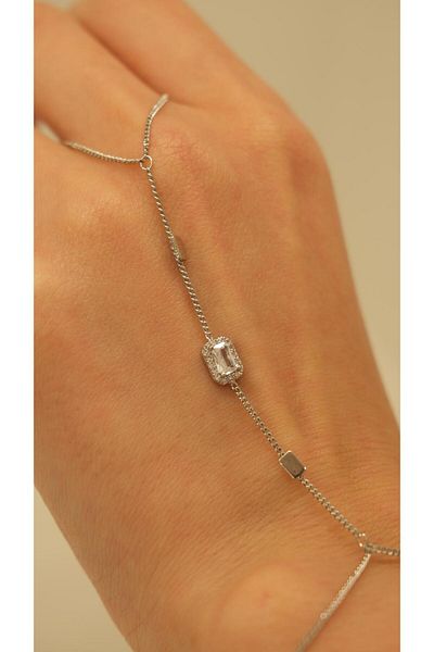 Jerie Baguette Stone Detailed Shahmeran