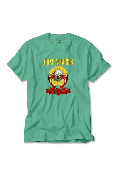 Z zepplin Μπλουζάκι Guns N Roses Hands and Light Green