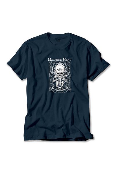Z zepplin Μπλουζάκι Machine Head Catharsis Navy Blue