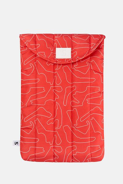 Socrates Dergi Racing Laptop Case - Red