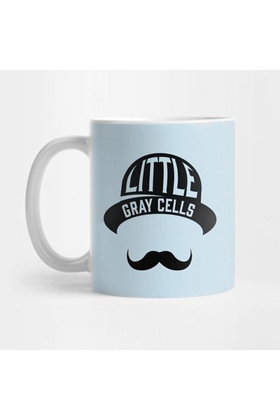 Pixxa Little Gray Cells Mug