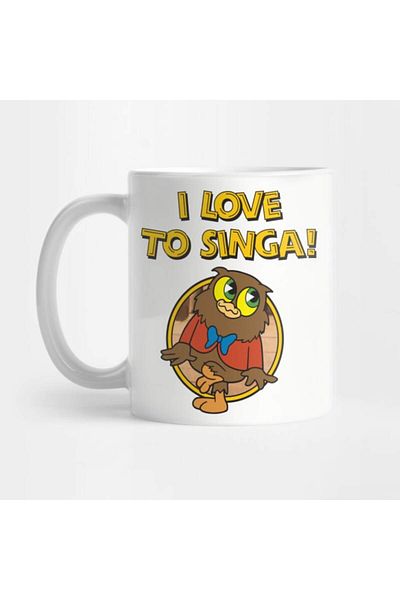 Pixxa I Love To Singa!Mug Cup