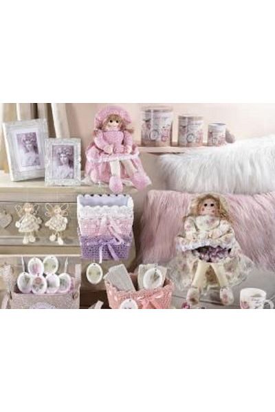 Decorer Flowers Textile Doll 28 cm x 33 cm