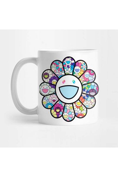 Pixxa Smiling Flower Mug