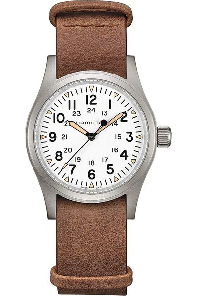 HAMILTON Khaki Field Men's White Dial Watch H69439511, Analog