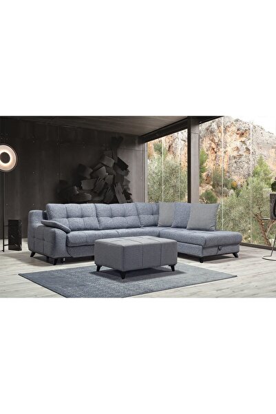 modacalite Damla Yataklı Sandıklı Köşe Koltuk (Pufsuz)