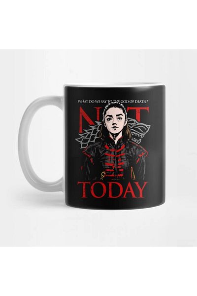 Pixxa Not Today - Game of Thrones Mug