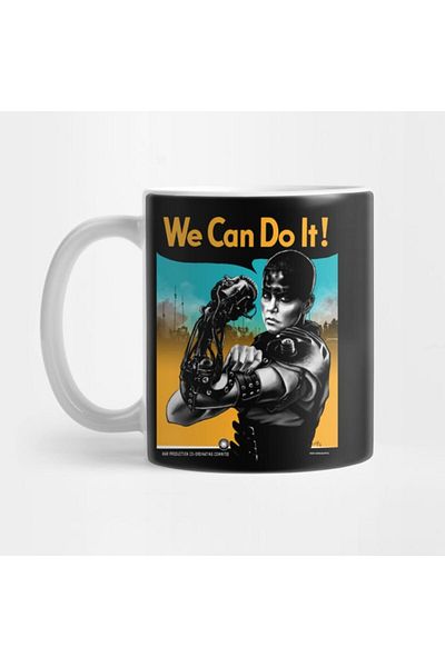 Pixxa We Can Do It (Furiously) Mug