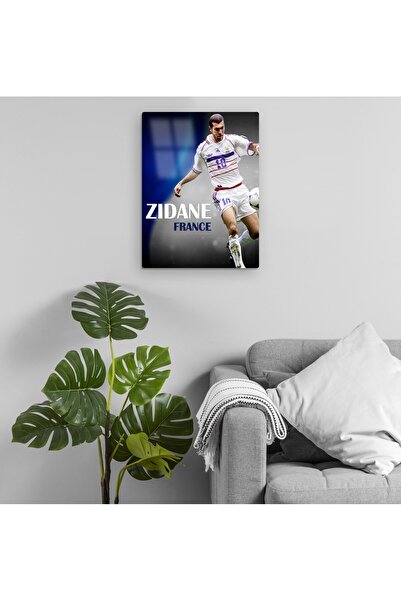 Pixxa Zinedine Zidane Metalna slika Model 2