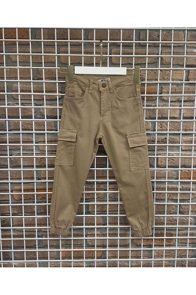 markamodi Cargo Pocketed Legs Elastic Cargo Pants