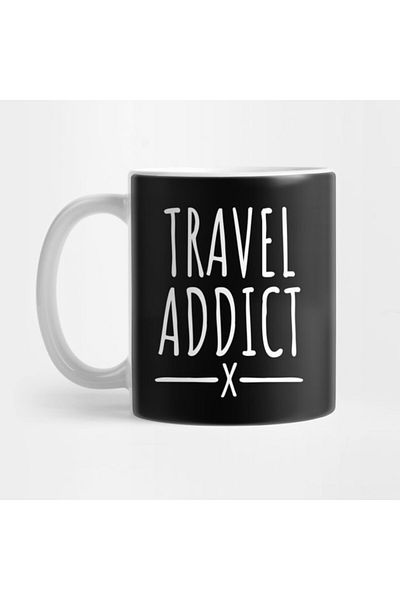Pixxa Travel Addict Mug