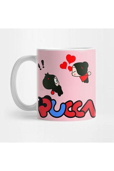 Pixxa Pucca in Love with Garu Mug Cup