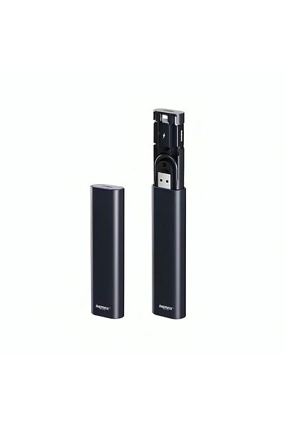 Remax Mena 60W Multi-Function Allin1 Hidden Fast Charging Cable Set With Box