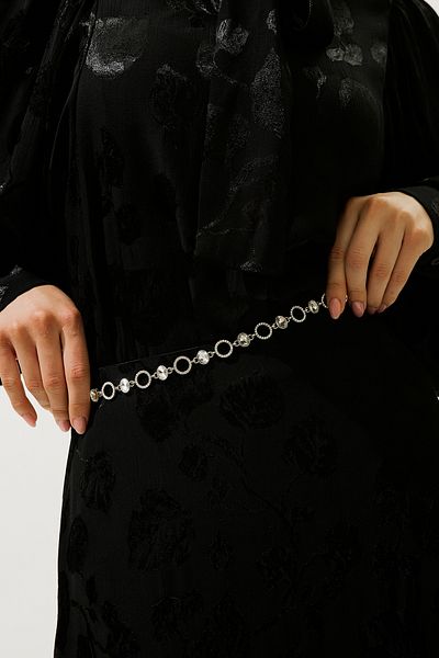Manuka Ring Row Stone Belt Silver
