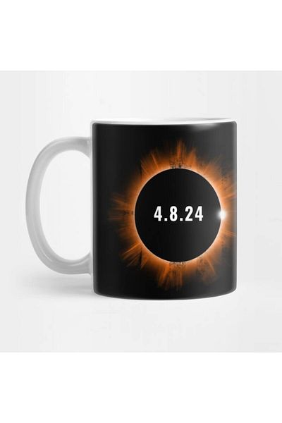 Pixxa 4.8.2024 Solar Eclipse Mug