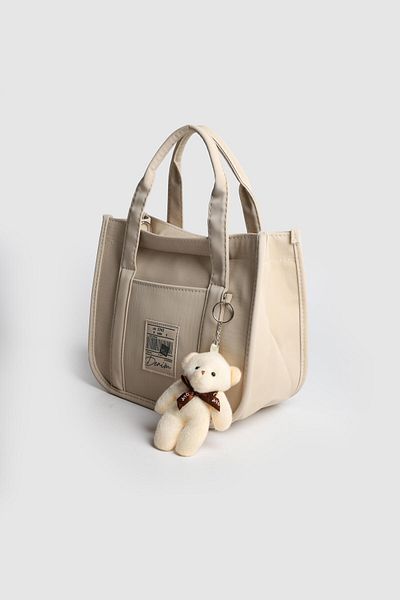 La La'Graccio Paris La'Graccio Paris Geantă de mână și crossbody pentru femei Ubge Ursuleț Mink
