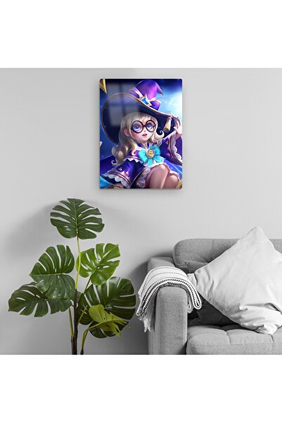 Pixxa Mobile Legends - Chang'e Metalna Slika Model 2