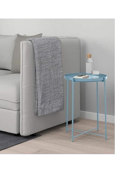 IKEA Tray Table with Removable Tray – Versatile Side Table for Living Room or Bedroom