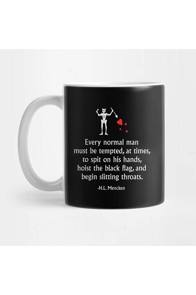 Pixxa Hoist The Black Flag Mug